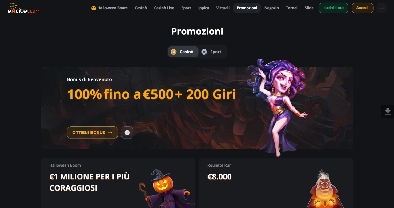 Excitewin Bonus
